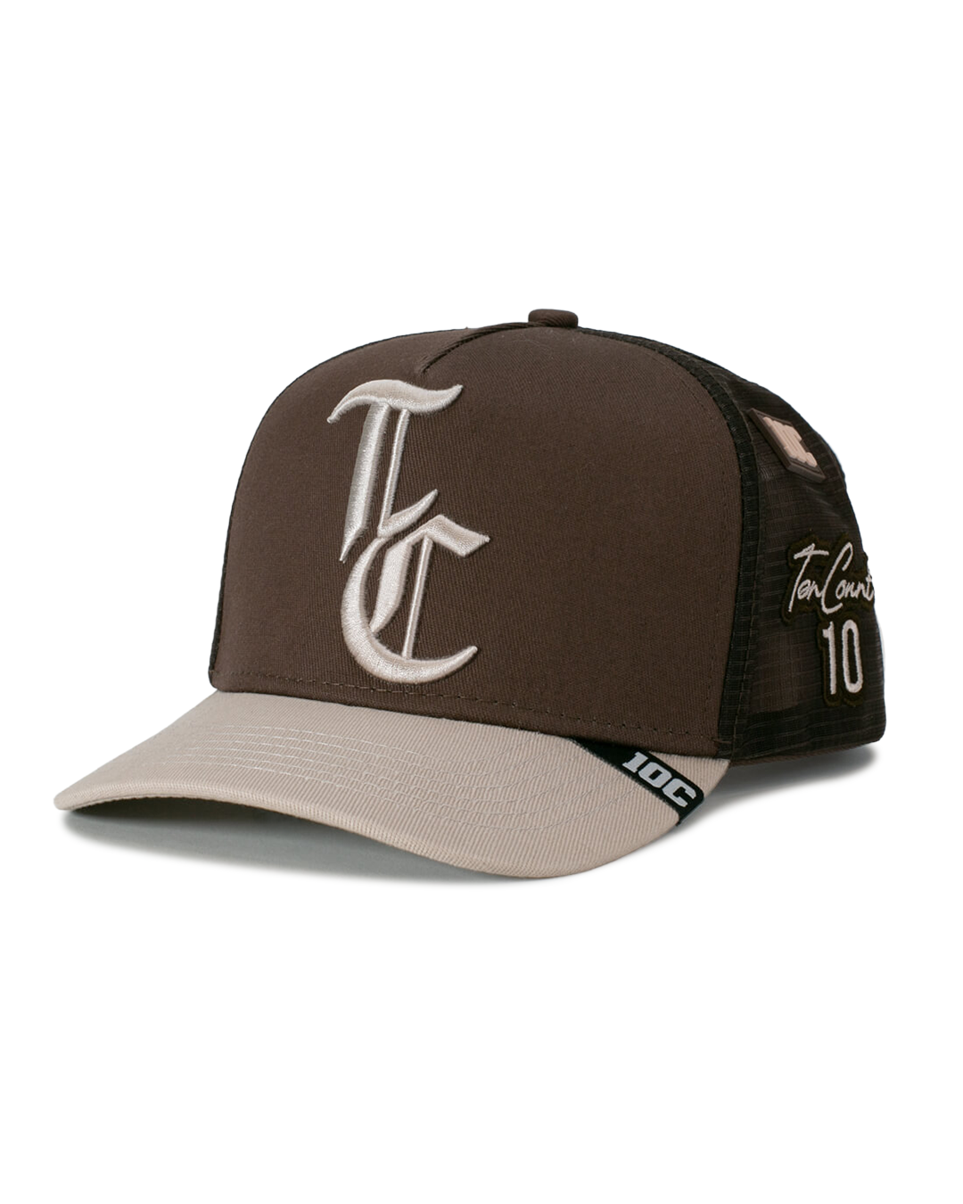10C TC Mesh Trucker Brown/Stone