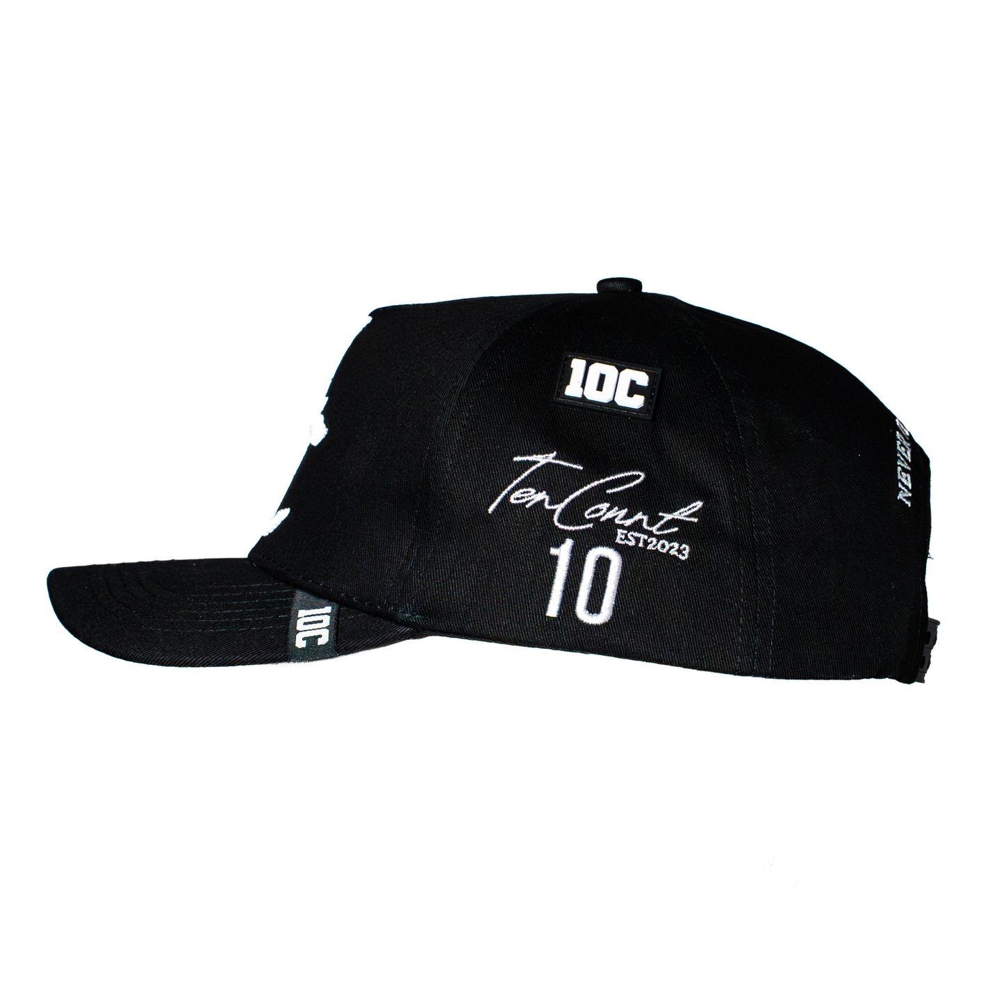 10C Full Trucker Black/White