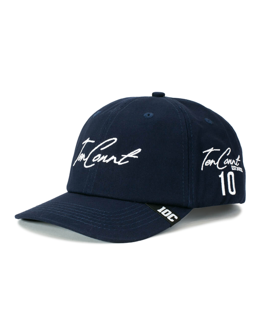 Ten Count Script Dad Cap Navy