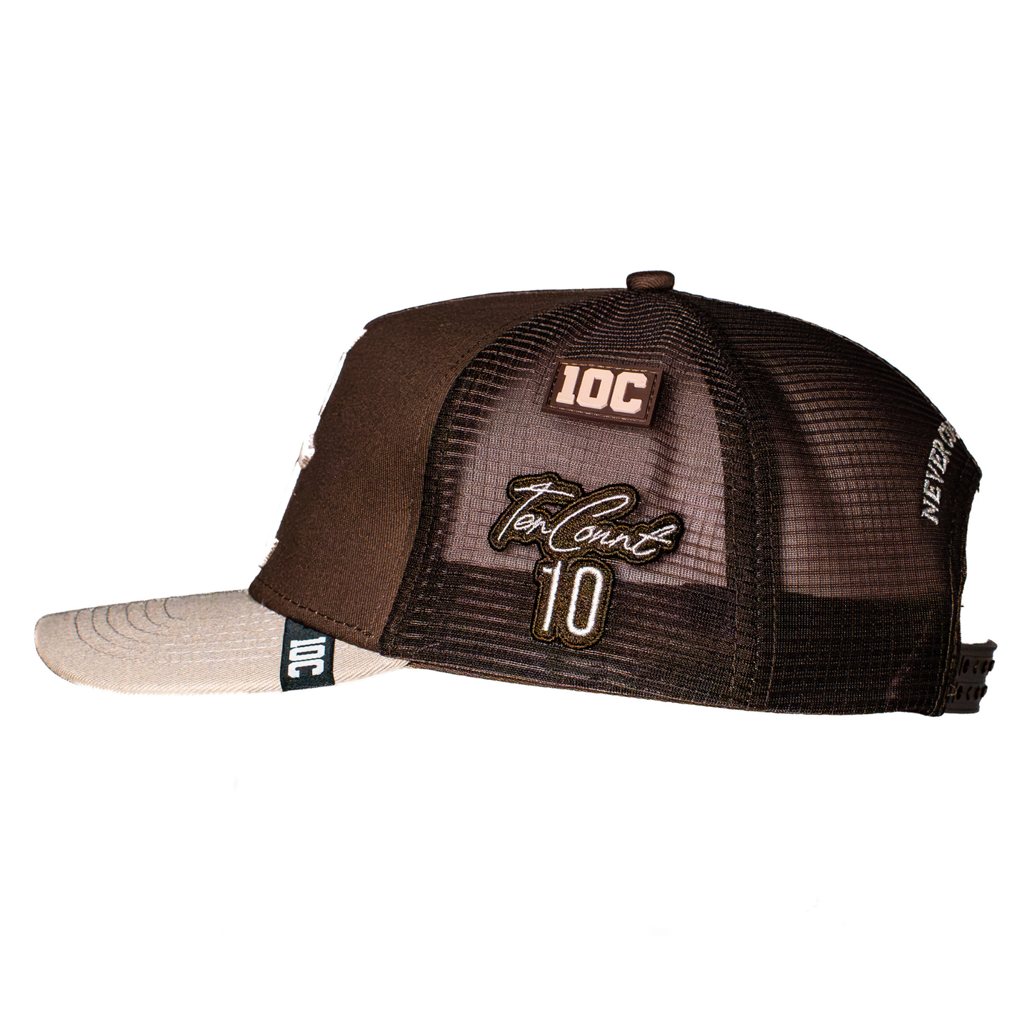 10C TC Mesh Trucker Brown/Stone
