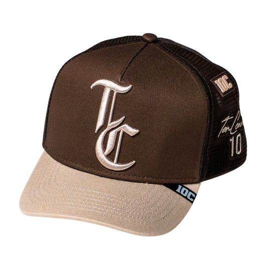 10C TC Mesh Trucker Brown/Stone