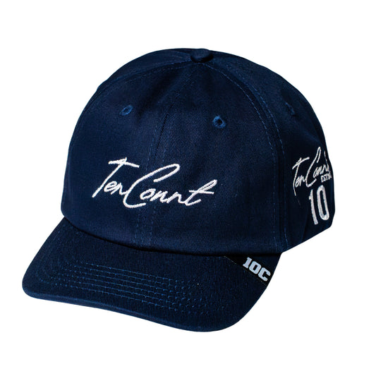 Ten Count Script Dad Cap Navy