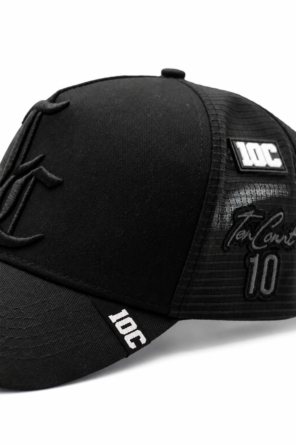 10C TC Mesh Trucker Black