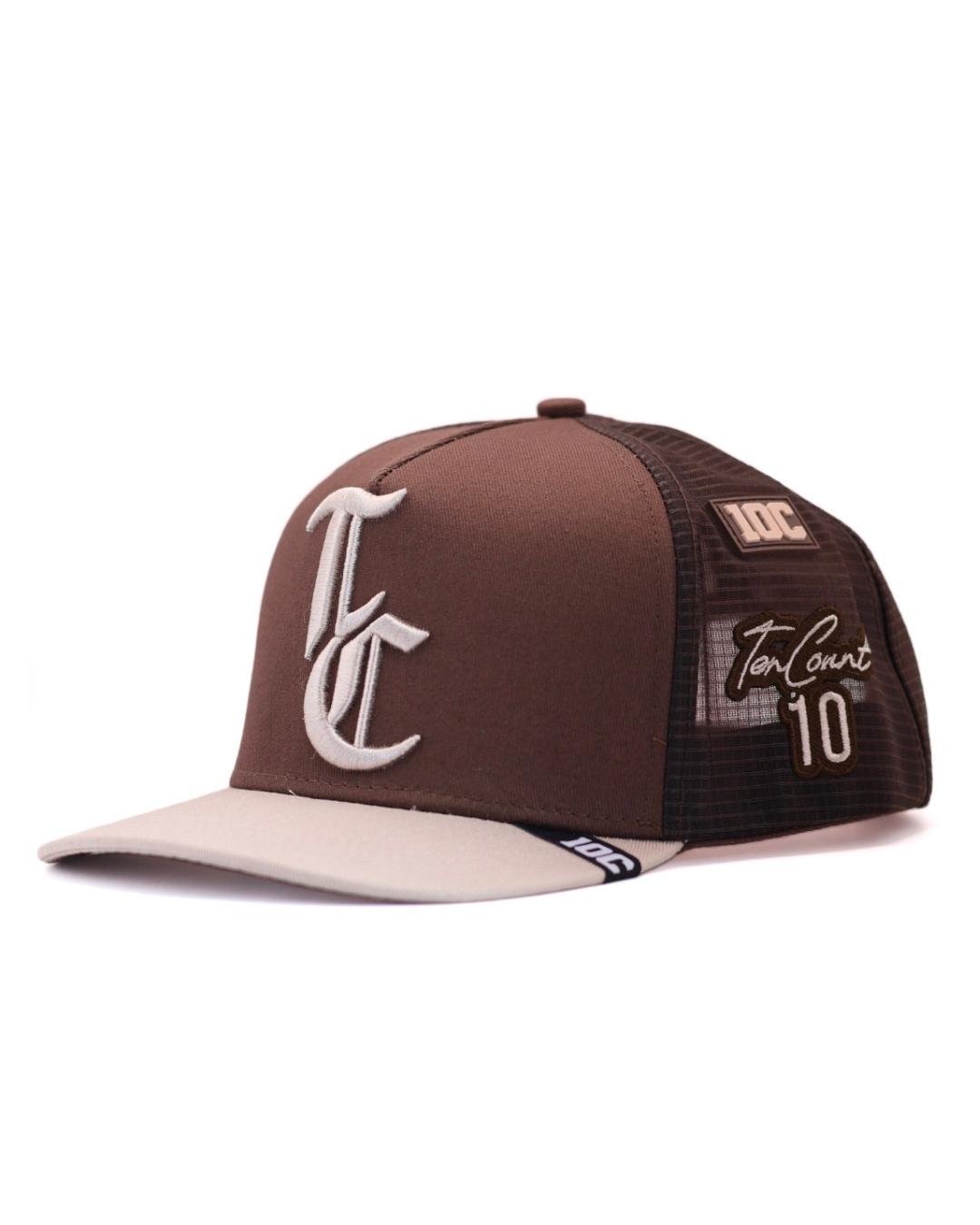 10C TC Mesh Trucker Brown/Stone