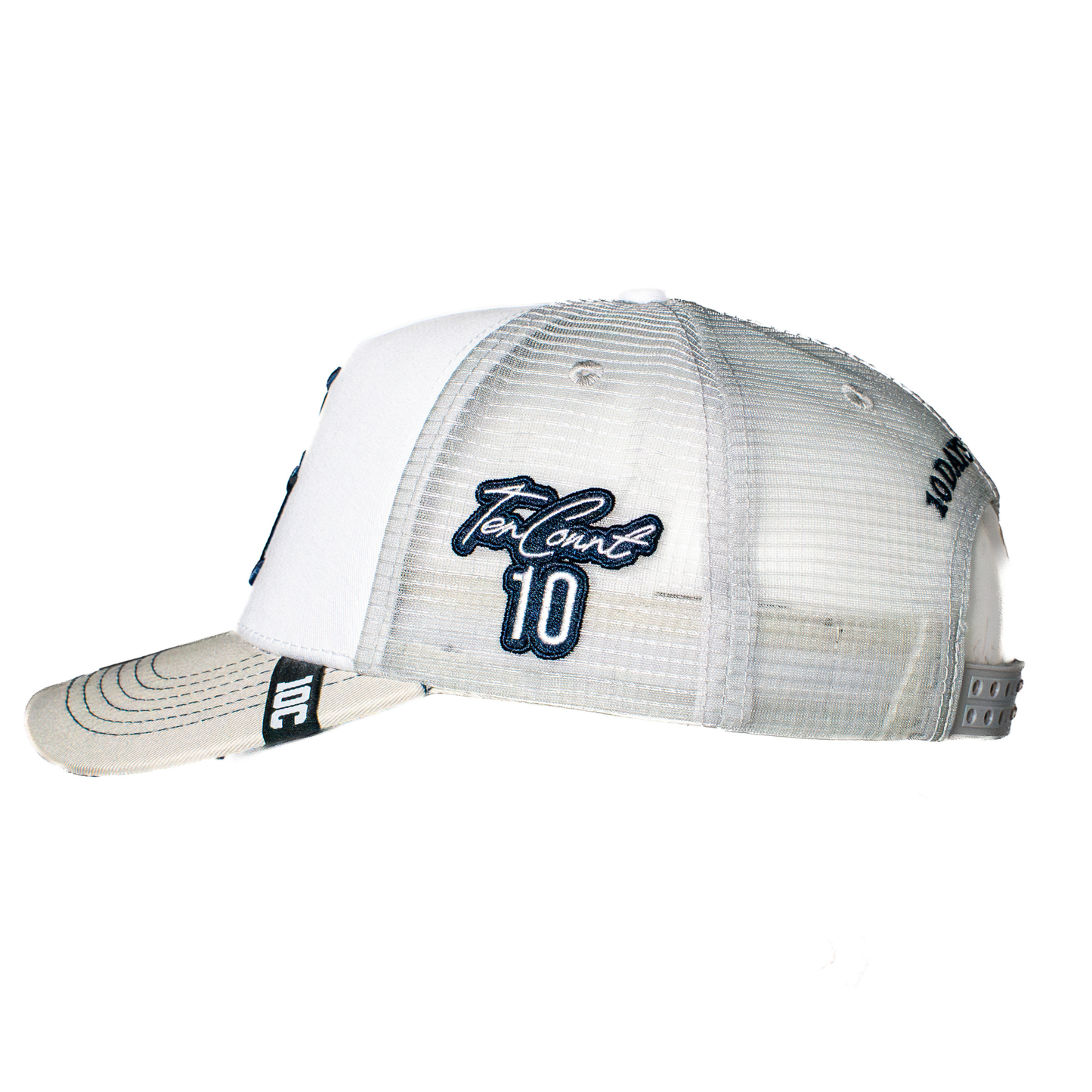 TC Mesh back Trucker White