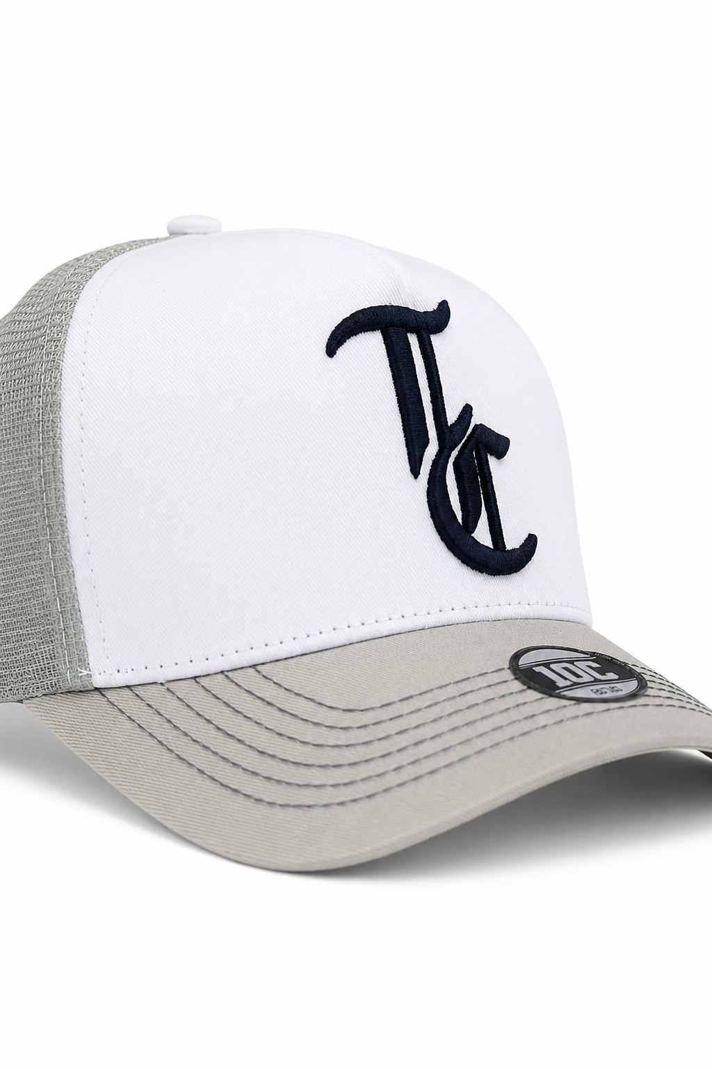 TC Mesh Back Trucker White